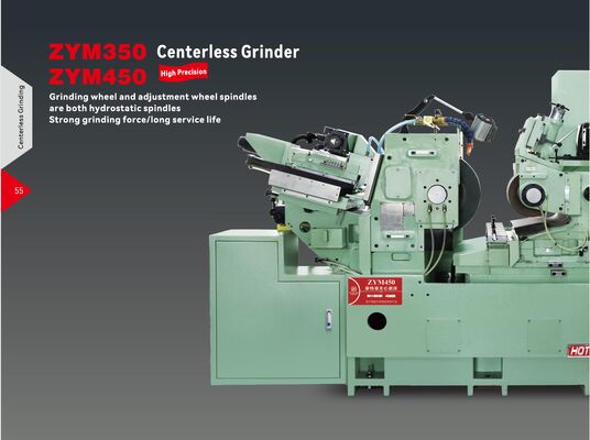 High Precision CNC Centerless Grinding Machine z dużą mocą bez tarcia bez konserwacji hydrauliczne wrzutowce statyczne